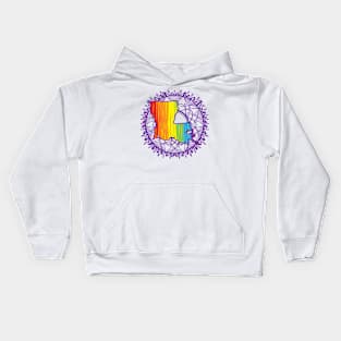 Louisiana Mandala Pride Kids Hoodie